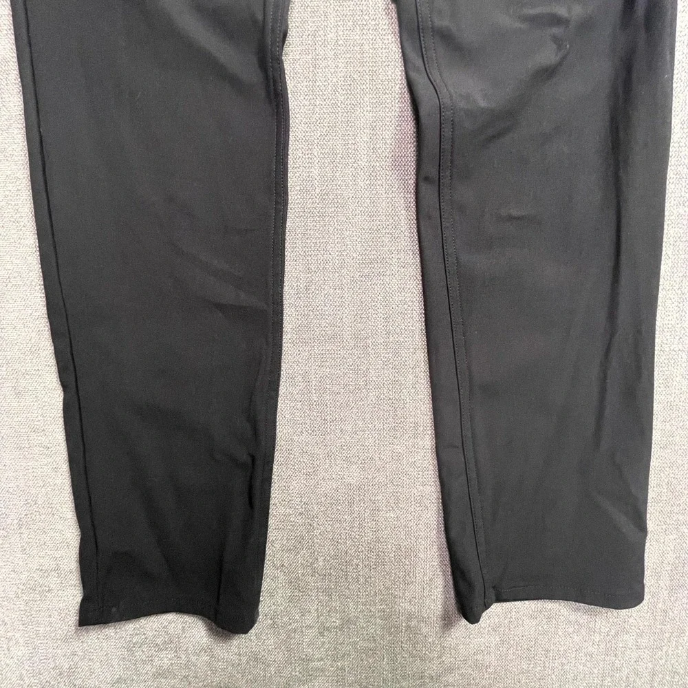 Levis 511 Strauss Slim Tech Pants Mens 30x32 Black Straight Leg Logo Pocket